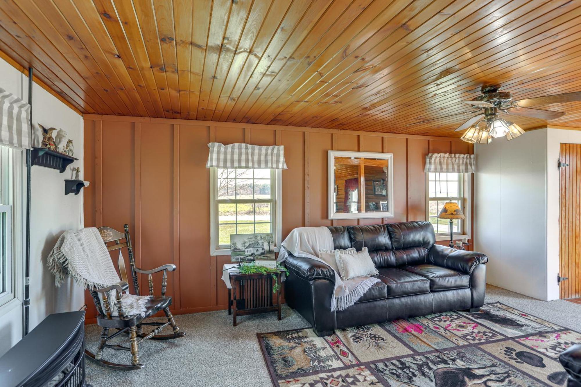 Quiet Shiloh Retreat With Spacious Yard And Fireplace! Eksteriør billede