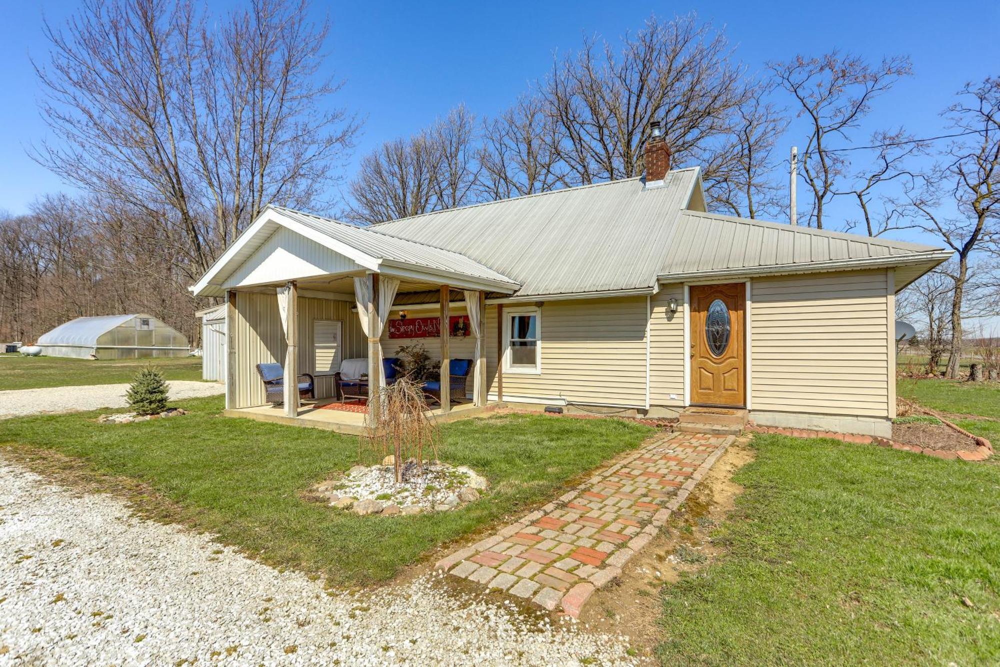 Quiet Shiloh Retreat With Spacious Yard And Fireplace! Eksteriør billede