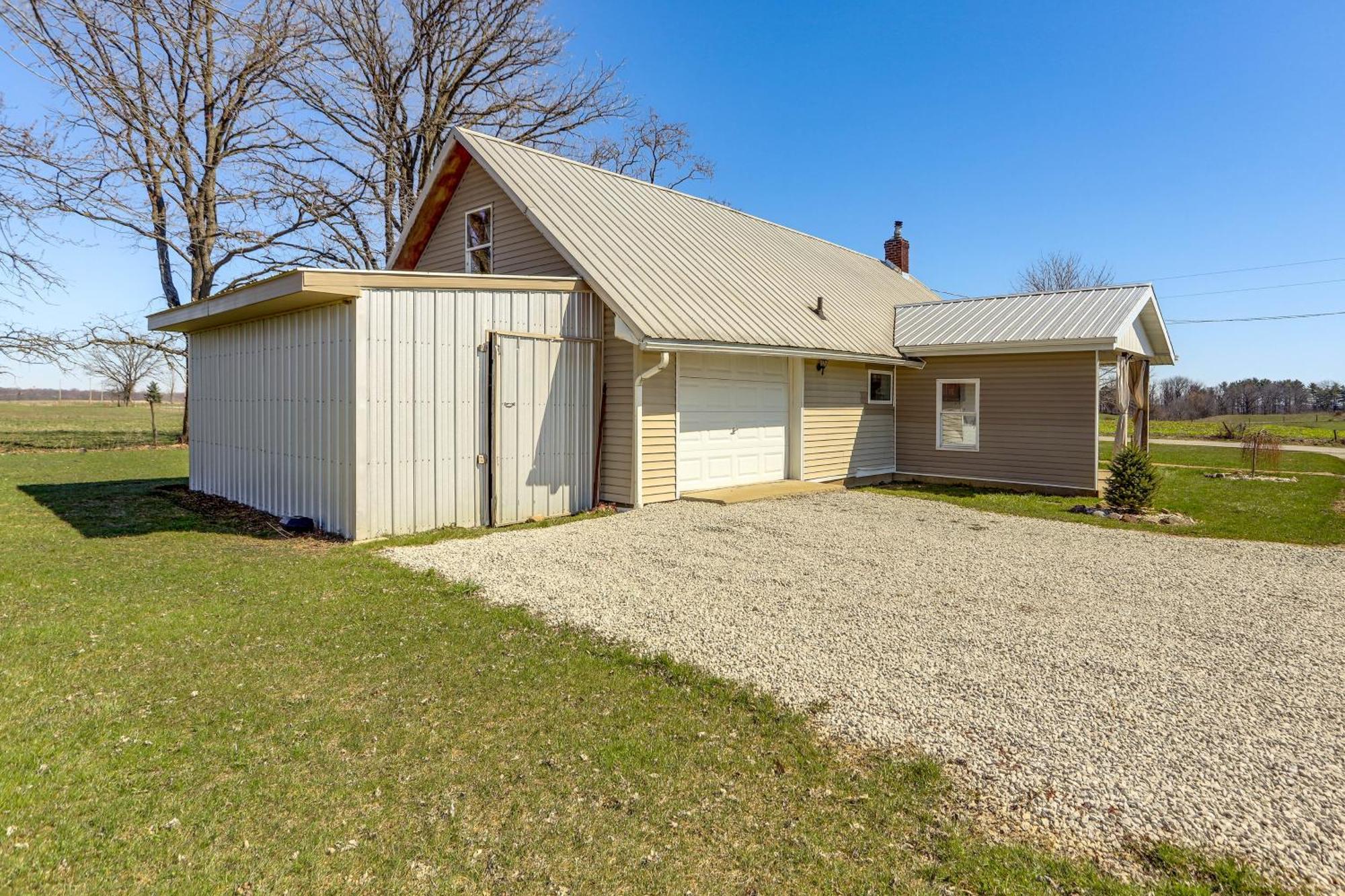 Quiet Shiloh Retreat With Spacious Yard And Fireplace! Eksteriør billede