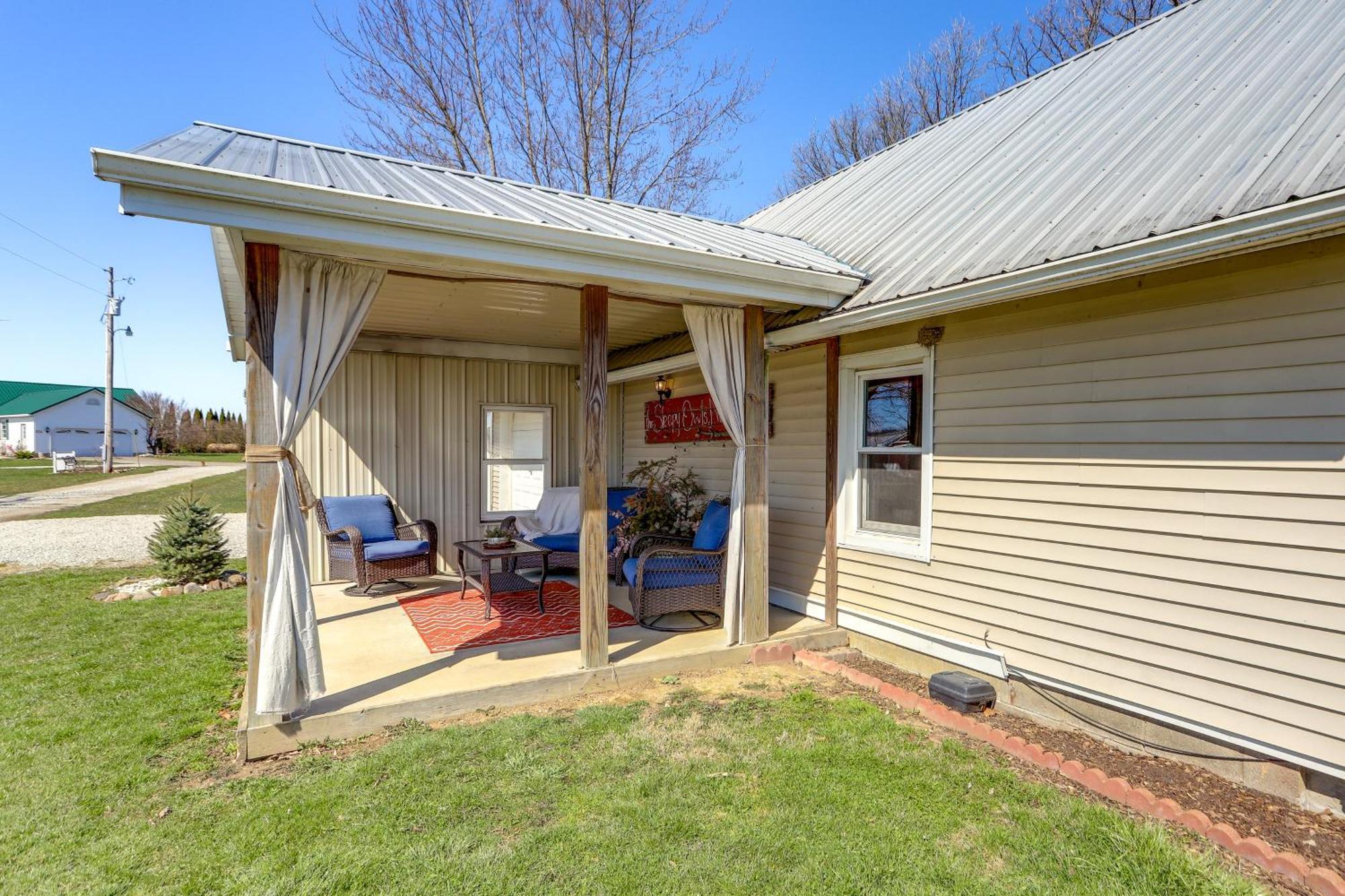 Quiet Shiloh Retreat With Spacious Yard And Fireplace! Eksteriør billede